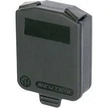 Neutrik SCDX Abdeckkappe Schwarz
