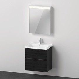Duravit D-Neo Waschtisch und Waschtischunterschrank und Spiegelschrank, DE0115R1616,