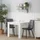 Homestyle4u Küchentisch 80 x 80 cm weiß