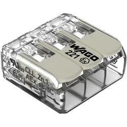 1St. Wago 221-483 COMPACT-Verbindungsklemme