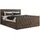 MKS Meble Boxspringbett mit Bettkasten, - Braun - Maße cm B: 161 H: 110