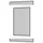 hecht International Fensterbausatz COMPACT XL 130 x 220 cm Anthrazit
