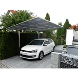 ETS Dienstleistungs und Handels GmbH alt/neu 88424 EB Ximax Carport »Linea«, Typ 80 555 x 272 cm-Edelstahl-Look