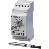 Glen Dimplex Dimplex Temperaturregler, Thermostat, Grau