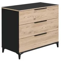 Paidi Wickelkommode Tomke Holzoptik Eiche Bordeaux