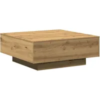 VidaXL Couchtisch Artisan Eiche 80x80x31 cm Holzwerkstoff