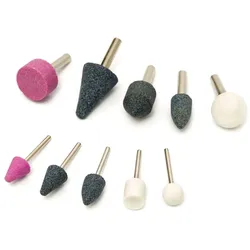 HBM Schleifscheiben-Set 1/4 und 1/8 Zoll für pneumatische Schleifer