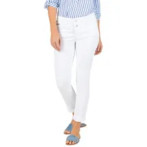 Timezone 7/8-Jeans NALITZ 7/8 Damen Jeans Slim 7/8 - Mid Waist - Slim Fit - Weiß 31,