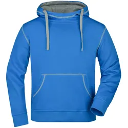 Lifestyle Kapuzen-Sweatshirt "JN961" - XXL - cobalt