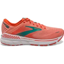 Brooks Adrenaline GTS 22 Damen coral/latigo bay/white 38,5