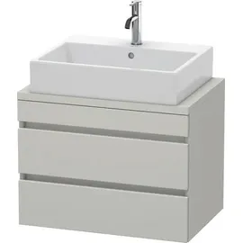 Duravit DuraStyle 70x47,8cm, betongr ma, f Kons, 2 Schub.