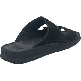 ROHDE Pantoletten Clogs Leder Klettverschluss Alassio 6240, Größe:41 EU