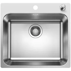 Blanco SUPRA 500-IF/A Edelstahl Bürstfinish m.AF
