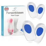 Health Press® Fersenkissen Geleinlagen Set für Damen 2 Paar 4 St