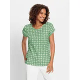 Casual Looks WITT WEIDEN Print-Shirt in apfel-ecru-bedruckt | Gr.: 44