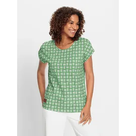 Casual Looks WITT WEIDEN Print-Shirt in apfel-ecru-bedruckt | Gr.: 44