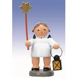 KWO Kunstgewerbe-Werkstätten Olbernhau GmbH KWO Olbernhau 75618 Engel mit Verkündigungsstern und Laterne, 5 cm