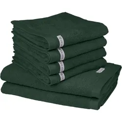 ROSS Handtuch Set »Sinfonie«, Set, 6 tlg., Frottier, beinhaltet: Handtücher und Badetücher ROSS tanne