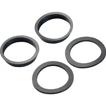 SANITOP-WINGENROTH Dichtungssortiment für Siphons 1 1/4" Schwarz