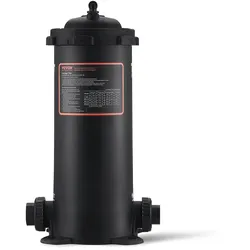 VEVOR Pool-Kartuschenfilter, In-/Oberirdisch-Schwimmbadfiltration, 50 μm