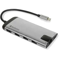 Verbatim USB-C Hub 3xUSB3.0,1xHDMI4K 49142