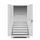 Jan Nowak Werkzeugschrank DAREK 185 x 92 x 50 cm Grau