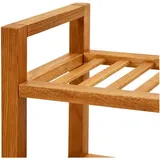 vidaXL Schuhregal 50 x 27 x 60 cm Eiche braun
