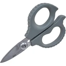 Clauss Kevlar Schere | Profi Draht- und Kabelschere mit Titanium Bonded Klingen | Für Kevlar, Kabel und Draht | Ergonomische Softgrip-Griffe, glasfaserverstärkt | CL-18475 00