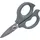 Clauss Kevlar Schere | Profi Draht- und Kabelschere mit Titanium Bonded Klingen | Für Kevlar, Kabel und Draht | Ergonomische Softgrip-Griffe, glasfaserverstärkt | CL-18475 00
