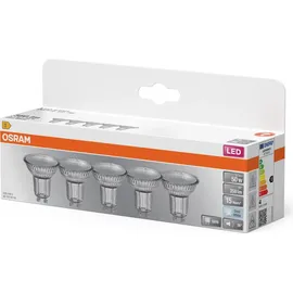 Osram LED Star PAR16 3,7W 840, 4000K kaltweiß, GU10, 36°, 350 lm, Vollglas Design