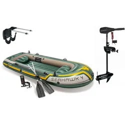 Intex Schlauchboot Seahawk 4 Komplettset