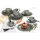SELTMANN WEIDEN Cappuccinotasse 0,35 l Grau 6 St.