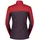 Scott Defined Light Fleece Mit Halbem Reißverschluss - Power Red / Rich Purple - M