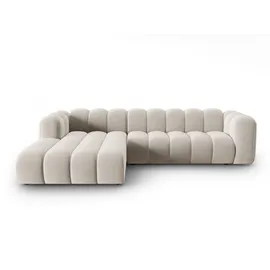 micadoni Ecksofa Lupine, modular 4-Sitzer beige