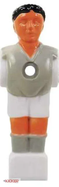 Kickerfigur Profi Bundesliga Grau