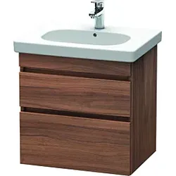 Duravit DuraStyle Waschtisch-Unterschrank DS648307979 60 x 45,3 cm, nussbaum natur, 2 Schubkästen, wandhängend