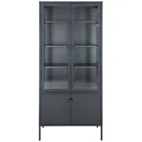 House Nordic Vitrine BRISBANE - schwarz