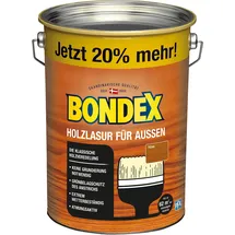 Bondex Holzlasur für Aussen 4,8 l teak