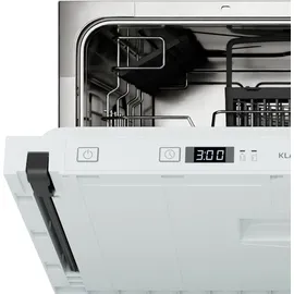 Klarstein UV 6 Secret Einbau-Geschirrspüler (450 mm breit, Weiß)