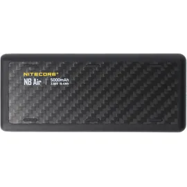 Nitecore Powerbank NB Air, 5000mAh, wasserdicht, 89 Gramm, Carbon-Gehäuse