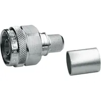 Telegärtner J01020A0110 J01020A0110 N-Steckverbinder Stecker, gerade 50Ω 1St.