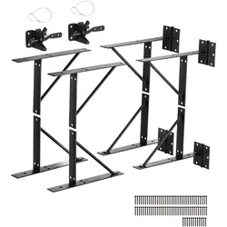 VEVOR Tor Eckstrebe Halterung 2 Sätze Anti-Durchhang Torrahmen Hardware Eisen