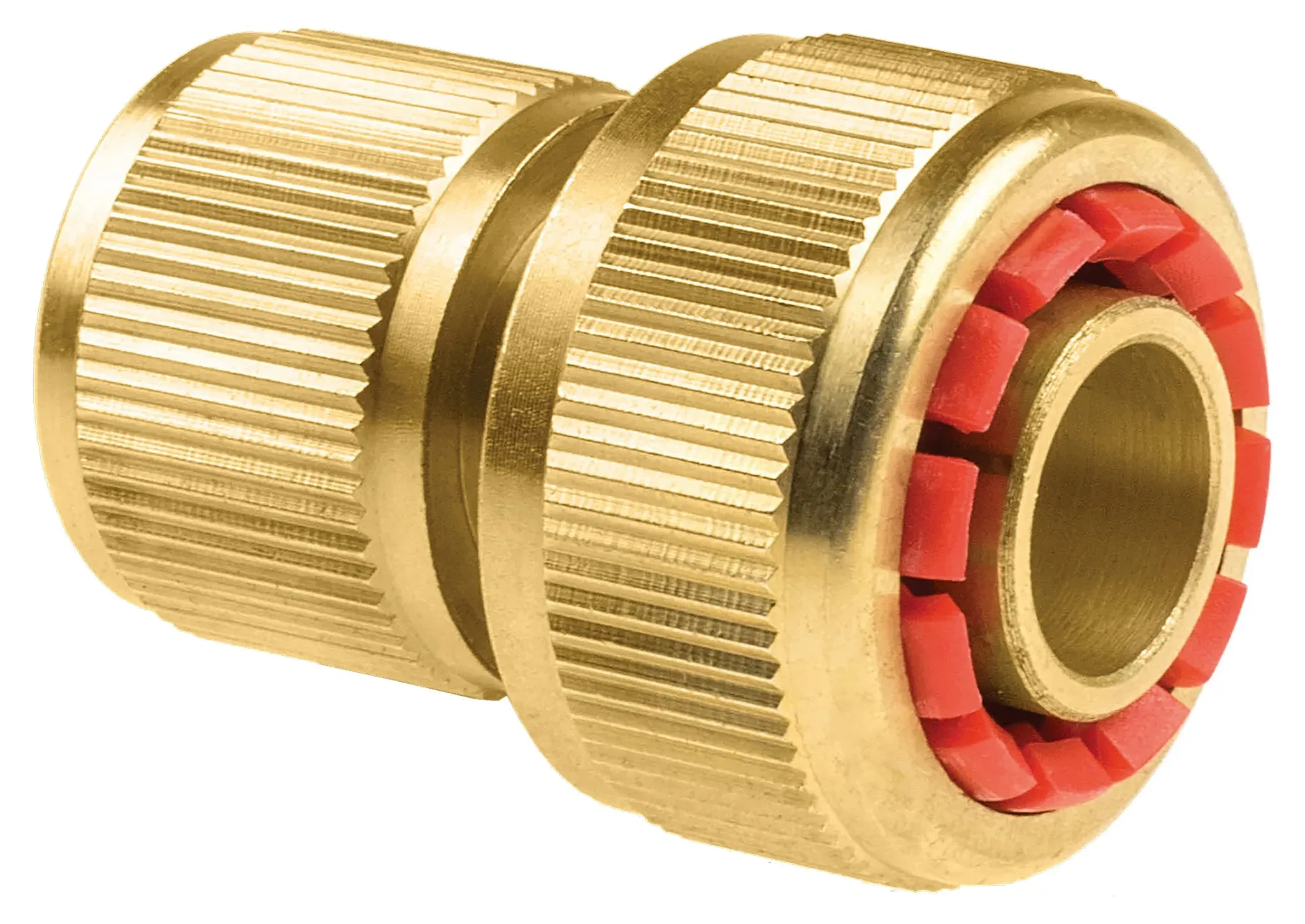Cellfast Schlauchstück Brass mit Aquastop