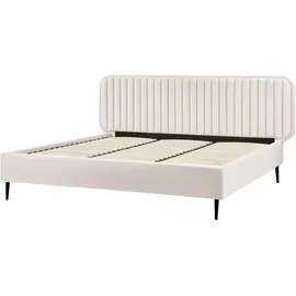 Beliani Brin 180 x 200 cm Beige/Schwarz