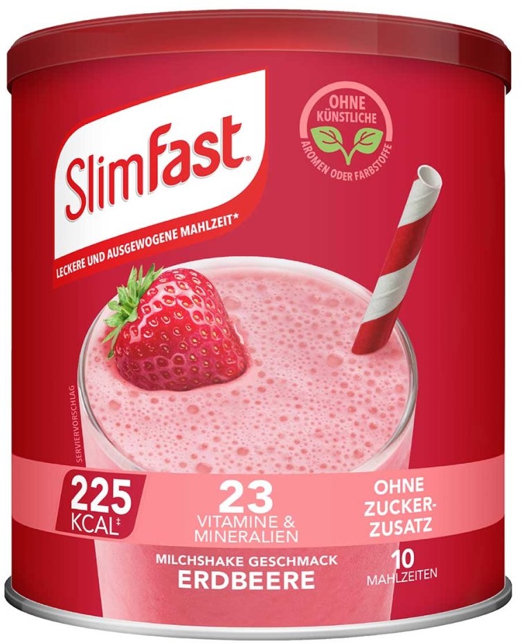 Slim Fast Pulver Erdbeere