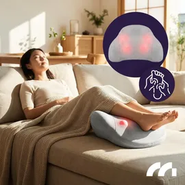 Maltec Nackenmassagegerät Massagekissen Beige