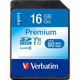 Verbatim SDHC 16GB Class 10