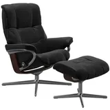 Stressless Sessel Mayfair Cross in Leder Batick