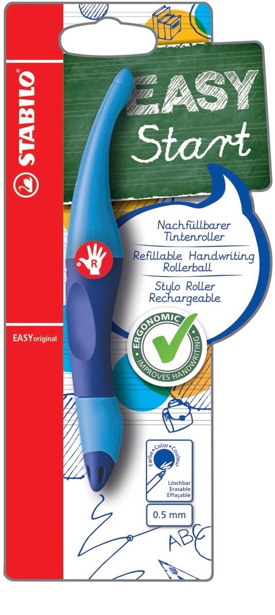 Preisvergleich Produktbild Stabilo EASY original Tintenroller, Rechtshänder, dunkel-/hellblau