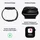 Apple Watch Series 10 GPS 42 mm Aluminiumgehäuse silber Sportarmband denim